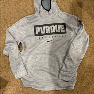 Nike Gray Purdue Basketball Sweater